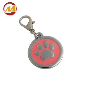 Cá nhân hoá Pet ID thẻ Paw in, tùy chỉnh mèo và chó tag khắc với tên vật nuôi và số điện thoại, dễ thương Dog Tag - Product Image 1