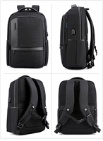 Mochila para Portátil Arctic Hunter, la Más Vendida de Fábrica, con Puerto USB, Impermeable, Anti-Robo, Material de Poliéster, Diseño Unisex