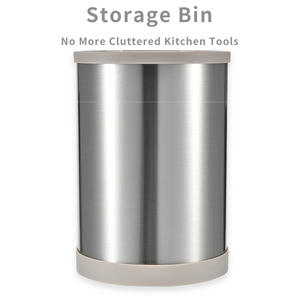 جودة ممتازة 8 أواني مطبخ من السيليكون طقم أواني طهي مقاومة للحرارة غير لاصقة غير قابلة للالتصاق - Product Image 5