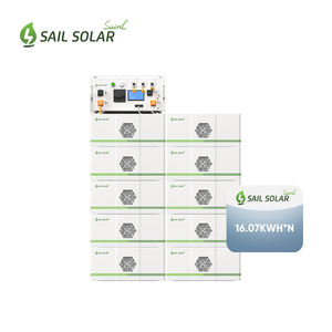 Sıcak satış yelken güneş 51.2v Life4po 241kwh 257kwh güneş sistemi için istiflenebilir lityum depolama pil güneş sistemi - Product Image 3