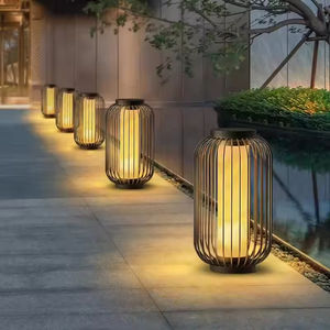 Nueva Tendencia en Iluminación <span class=keywords><strong>LED</strong></span> para Jardín, Resistente al Agua IP65, <span class=keywords><strong>Luces</strong></span> Solares para Jardín, Integradas para Césped, <span class=keywords><strong>Patio</strong></span>, Camino - Product Image 5