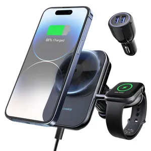 Car Wireless Charger Cooling Chilling Magnetic Cooling Car Wireless Charger
