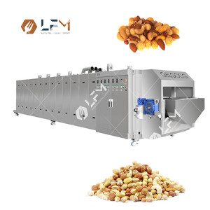 Công nghiệp ROTARY mini hạt điều rang xay Đường Hầm Lò khô Nut rang và Máy làm mát bao gồm elevato - Product Image 5