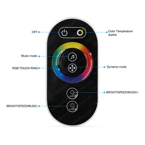 Bán hàng trực tiếp 18A màu duy nhất rgbcct Led điều khiển DC5V-24V từ xa <span class=keywords><strong>Dimmer</strong></span> cho tất cả các đèn Led - Product Image 4