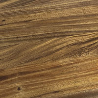 Table de Restaurant et Café en Bois à Usage Commercial, Plateau Carré en Noyer, Piètement Métallique, Table Carrée pour Café Restaurant
