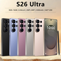 22GB+2TB S26 ultra 7.7 Inch Dual SIM Smartphone 2026 Baru Kamera 108MP Versi Global Android 15 S-Pen S26 ultra Ponsel Pintar