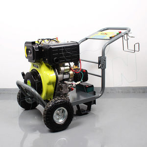 Hidrolavadora <span class=keywords><strong>de</strong></span> Alta Presión <span class=keywords><strong>de</strong></span> 25Mpa, 3600 psi, 300 bar, Bomba Industrial Comercial para Lavado <span class=keywords><strong>de</strong></span> Autos, Accionada por <span class=keywords><strong>Motor</strong></span> Diésel - Product Image 2