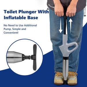 Déboucheur de drain multifonctionnel fonctionne sur les toilettes, les éviers et les douches avec une puissante action d'aspiration - Product Image 4