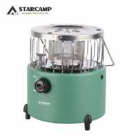STARCAMP 2000W Chauffage et cuisinière au gaz propane portables pour le camping en plein air, 2 en 1