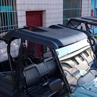 Pare-soleil rigide pour toit, ensemble de 2 pièces, Yongjin, pour Honda Pioneer 700-2, 2014-2024