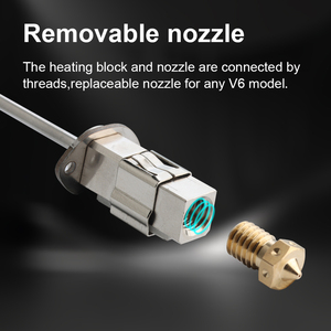 Trianglelab CHCB-SV08 80W Elemento Calefactor Hotend, Actualización del Lado Caliente SV08, Compatible con Disipadores de Calor Anteriores, Pieza para Maquinaria de Impresión - Product Image 4