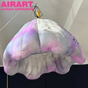 Fleur funéraire géante réaliste gonflable, ballon de gloire du matin gonflable pour la décoration d'événements et de scènes - Product Image 3