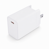 Chargeur rapide USB-C PD ABP 5V3A 9V2.22A 12V1.67A 20W PD0202, adaptateur secteur pliable avec prise convertible 100-240V