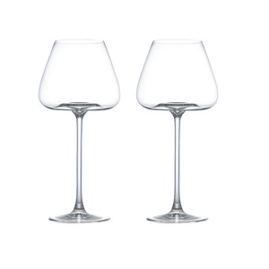 Verre <span class=keywords><strong>à</strong></span> <span class=keywords><strong>vin</strong></span> <span class=keywords><strong>rouge</strong></span> au design ondulé esthétique, verre durable sans plomb, parfait pour la table <span class=keywords><strong>à</strong></span> manger, les mariages et les cadeaux de fêtes - Product Image 1