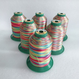 0.3Mm-1.0Mm Bán Buôn Đầy Màu Sắc Hot Bán Hàng Cầu Vồng Chủ Đề Polyester Thêu Mercerized Chủ Đề Cho May Dệt Vải Dệt Kim - Product Image 2