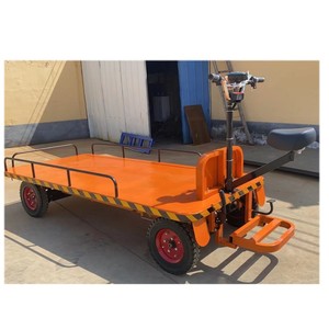 China Hot Sale Warehouse Carrying Transport Electric <b>Trolley</b> Carts for Cargo Short Transport - Product Image 4