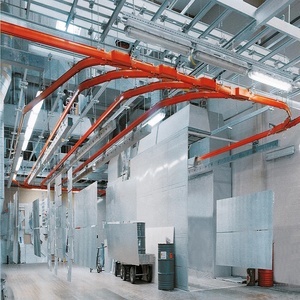 1 tấn monorail Crane Trung Quốc Palăng điện Modular cần cẩu trên không theo dõi đường sắt giá cong Crane - Product Image 5