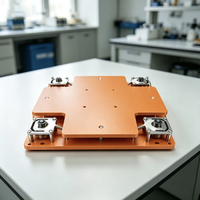 HY-928 Hochpräzises Wägezellen-Halterungsset 200x200mm Wiegeplattform-Basis für Elektronische Waagen