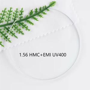 Chất lượng cao 1.56 HMC + EMI UV400 duy nhất tầm nhìn ống kính quang học - Product Image 1