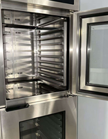 Proofer Roti Profesional Elektrik 36-Loyang dengan Pintu Atas dan Bawah serta Kontrol Digital untuk Peralatan Restoran, Dapur, dan Toko Roti