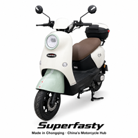 Moto électrique de tourisme personnalisée de haute qualité, haute performance, super rapide, 2000W, rechargeable, freins à double disque, lithium, Chine