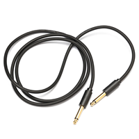 Câble audio pour guitare plaqué or 3,5 mm, haute flexibilité, 1,5 m/longueur personnalisée pour projecteur HDTV, haut-parleur, microphone, lecteur DVD