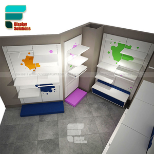 Espositore per abbigliamento a pianta aperta Design di un negozio di abbigliamento per bambini - Product Image 5