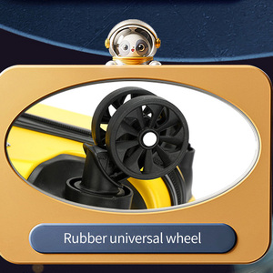 Unisex bagaglio a mano per bambini da 18 pollici modelli popolari borsa Trolley portatile ABS + PC con ruote Spinner per valigia da viaggio - Product Image 4