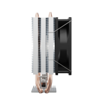Refroidisseur de processeur Ruix X2000 de haute qualité, 2 caloducs, éclairage LED RVB, refroidisseur d'air pour jeux, compatible avec les processeurs Intel et AMD, boîte de couleur