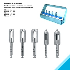 Kit de poinçon de tissu Ensemble de 5 instruments d'implantation Instruments chirurgicaux dentaires - Product Image 2