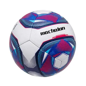 Ballon de football professionnel en cuir Pu, avec liaison thermique, taille 5, nouvelle collection