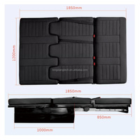 Sièges de lit multifonctionnels LXRV en cuir Nappa de luxe imperméables pour camping-car, fourgonnette, bus