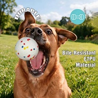 Jouet interactif pour animaux de compagnie AFP, balle ETPU durable, légère, sûre et non toxique, jouet à mâcher pour chien, flottant sur l'eau, balle ETPU pour chien