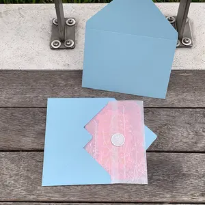 Vellum Warp Envelopes Personalised Wedding Favors Special Paper For Invitation Cards