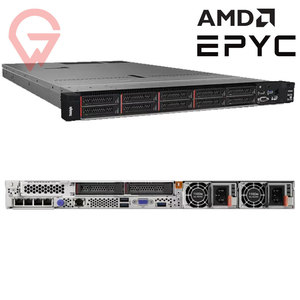 Serveur en rack ThinkSystem SR645 1U, processeur AMD EPYC double, 280W, 8 To DDR4 3200 MHz, gestion de virtualisation de centre de données d'entreprise - Product Image 2