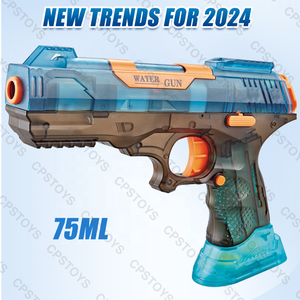 CPS 2 1 şeffaf plastik elektrikli su tabancası otomatik su fışkırtma yüksek kapasiteli güçlü açık havuz oyuncaklar - Product Image 2