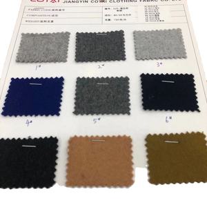 720グラム/メートル480GMS 45% ウールオールシーズン無地片面ウール生地コート用 - Product Image 3