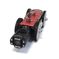 Robot caméra d'inspection de pales d'éoliennes et de canalisations HD 4MP avec vue à 360° °   Rotation, 220 °   Flip, zoom 10x, mise au point automatique