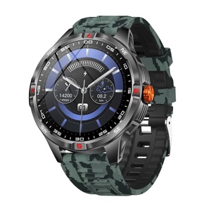 Cr128 Ngoài Trời 1000MAh Pin Lớn Smartwatch Người Đàn Ông 1.46 ''HD Màn Hình La Bàn IP68 Sức Khỏe Không Thấm Nước Theo Dõi Thể Thao Thông Minh Đồng Hồ - Product Image 6