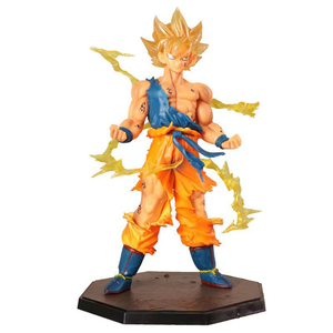 17cm <span class=keywords><strong>Son</strong></span> <span class=keywords><strong>Goku</strong></span> Super Saiyan Anime personaje figura película dibujos animados figura personalizada Pvc muñeca Juguetes - Product Image 5