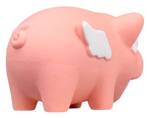 Jouet en peluche en latex pour <span class=keywords><strong>chien</strong></span>, cochon bouclé, simulation de cochon qui couine, activé par la pression, résistant aux morsures, jouet sonore pour le nettoyage des dents, petit jouet alimentaire - Product Image 5