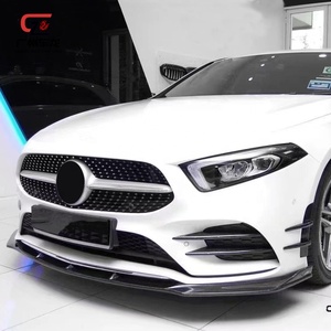 Lèvre avant en fibre de carbone pour <span class=keywords><strong>Mercedes</strong></span> Benz Classe A W177 A200L A35 <span class=keywords><strong>A45</strong></span> 2019-<span class=keywords><strong>2023</strong></span> Bodykit Diffuseur Accessoire Extérieur Usine Directe - Product Image 4