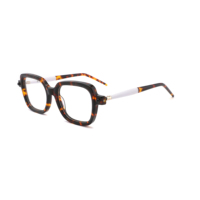 8812 Customziation Logo unisexe extérieur usine nouvelle mode à la mode lunettes de soleil cadre femmes hommes acétate optique lunettes lunettes