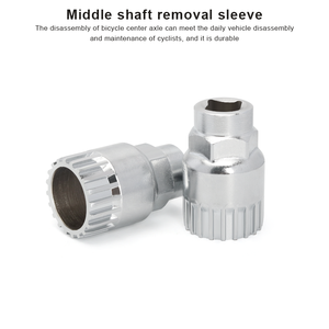 Extracteur de pédalier RIDERACE, extracteur de pédalier à 20 dents, clé à molette pour vélo de montagne, extracteur de <span class=keywords><strong>manivelle</strong></span>, accessoires de réparation de pédalier - Product Image 2