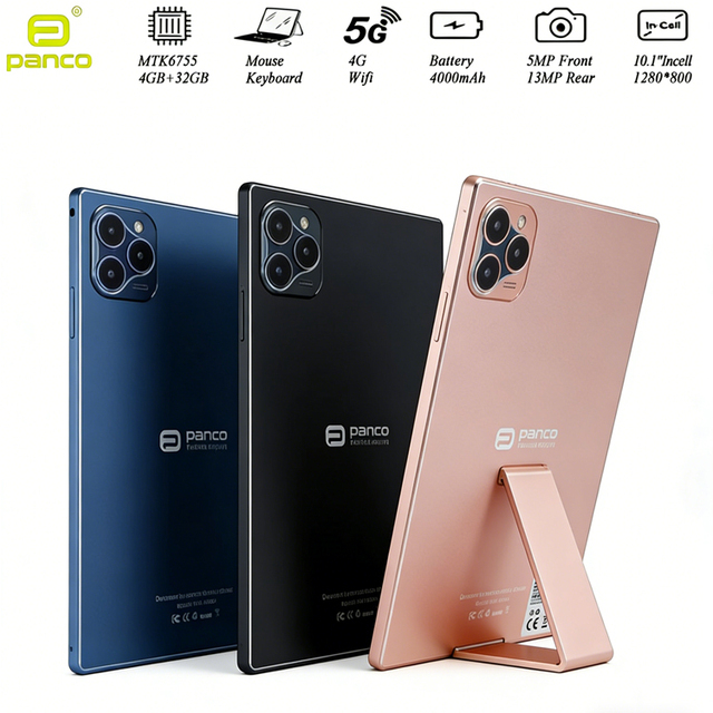 2026 Hot Selling Panco Tab 16 Pro Tablet 10.1'' Incell HD / 4GB+32GB / 5MP+13MP Camera / 4000mAh / Dual SIM Business Game Tablet