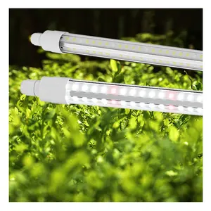 T8 светодиодные полосы для выращивания семян, водостойкие трубки-клоны, полный спектр, замена солнечного света