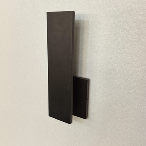 현대 야외 방수 LED 벽 보루 알루미늄 기지 외부 집 정원 마당 차고 안뜰 베란다 전등 - Product Image 1