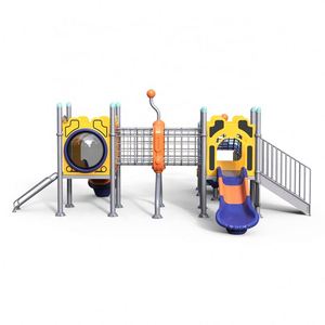 Factory Amusement Park Kids Commercial Outdoor Playground <b>Slide</b> Monkey Bar Area - Product Image 2
