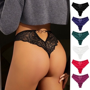 Le <span class=keywords><strong>donne</strong></span> svuotano le mutandine della biancheria intima <span class=keywords><strong>delle</strong></span> <span class=keywords><strong>donne</strong></span> accessorio del cuore a vita bassa Sexy in pizzo <span class=keywords><strong>segreto</strong></span> perizoma breve senza cuciture mutandina - Product Image 1