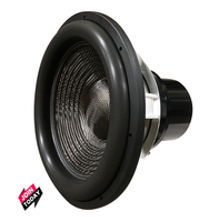 Accessoires de voiture personnalisés en usine, subwoofer de voiture de 3000 watts, 18 pouces, subwoofer allemand Spl, subwoofer d'origine de 12 à 18 pouces